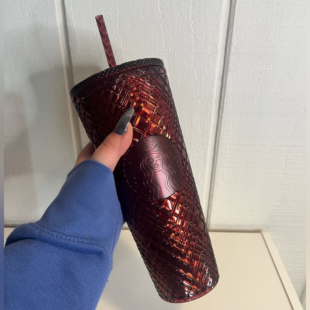 ❤️Red Asymmetrical Starbuck Tumbler❤️